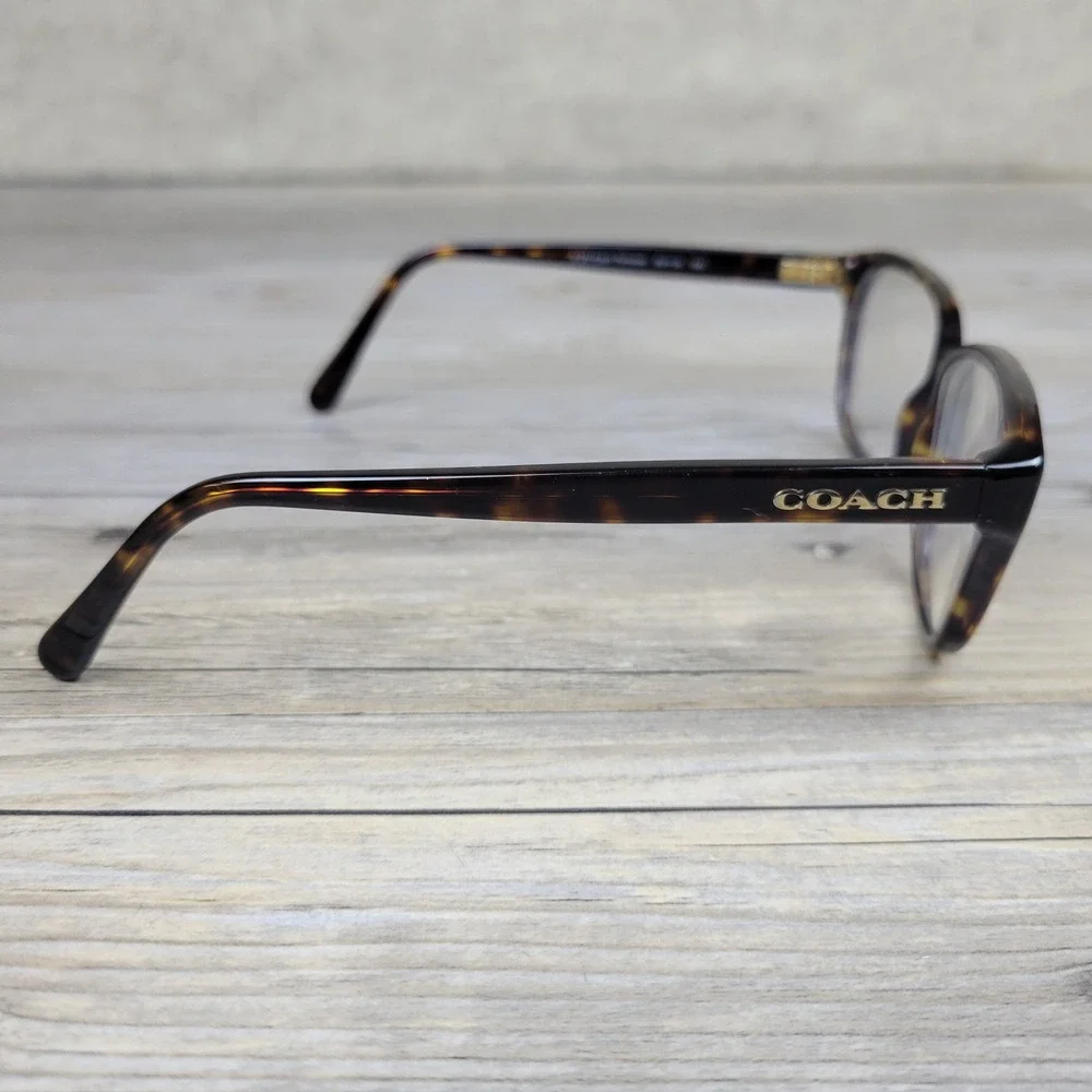 Coach Eyeglasses HC6103 5120 Dark Tortoise Butterfly Frames Only Women 52-16-140